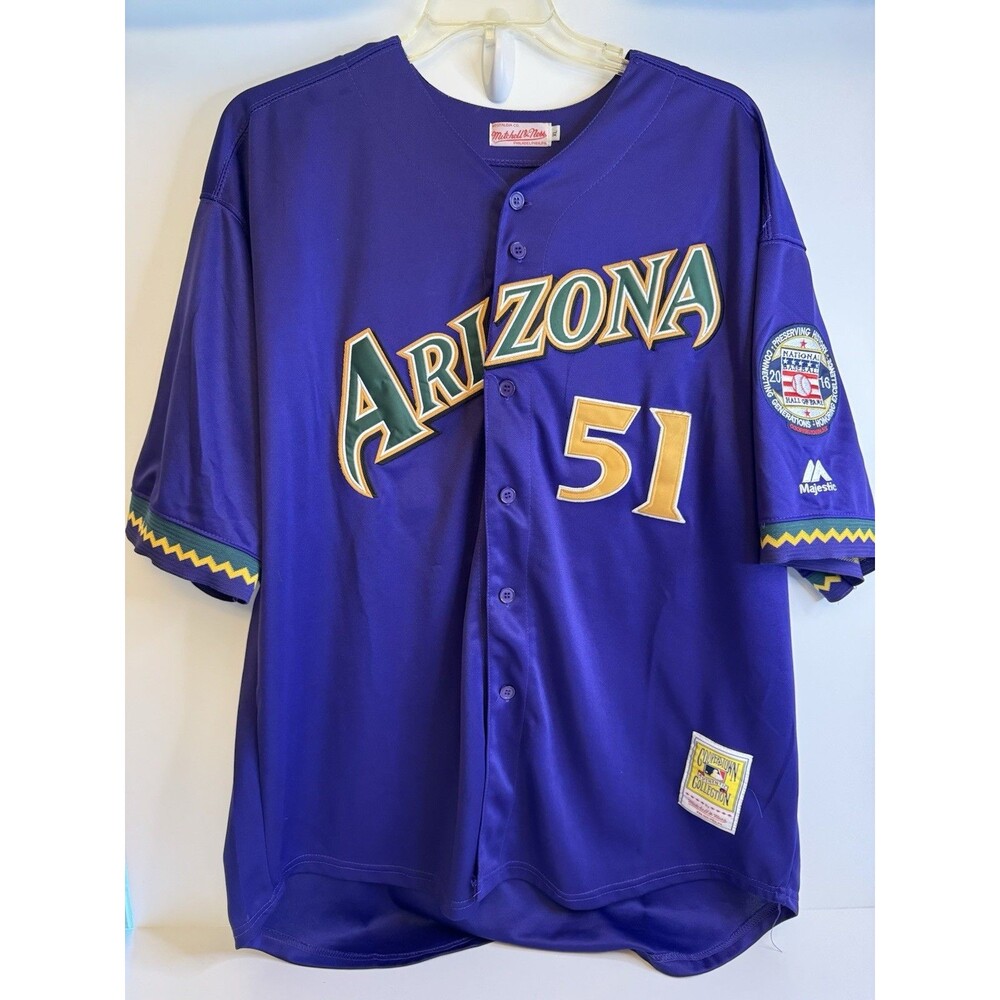 Mitchell & Ness Randy Johnson 2000 Arizona Diamondbacks Throwback Jersey